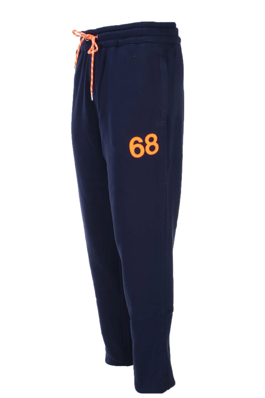 SUN68 Men's Fleece Tracksuit Pants with Logo - Comfortable & Stylish Jogger Trousers