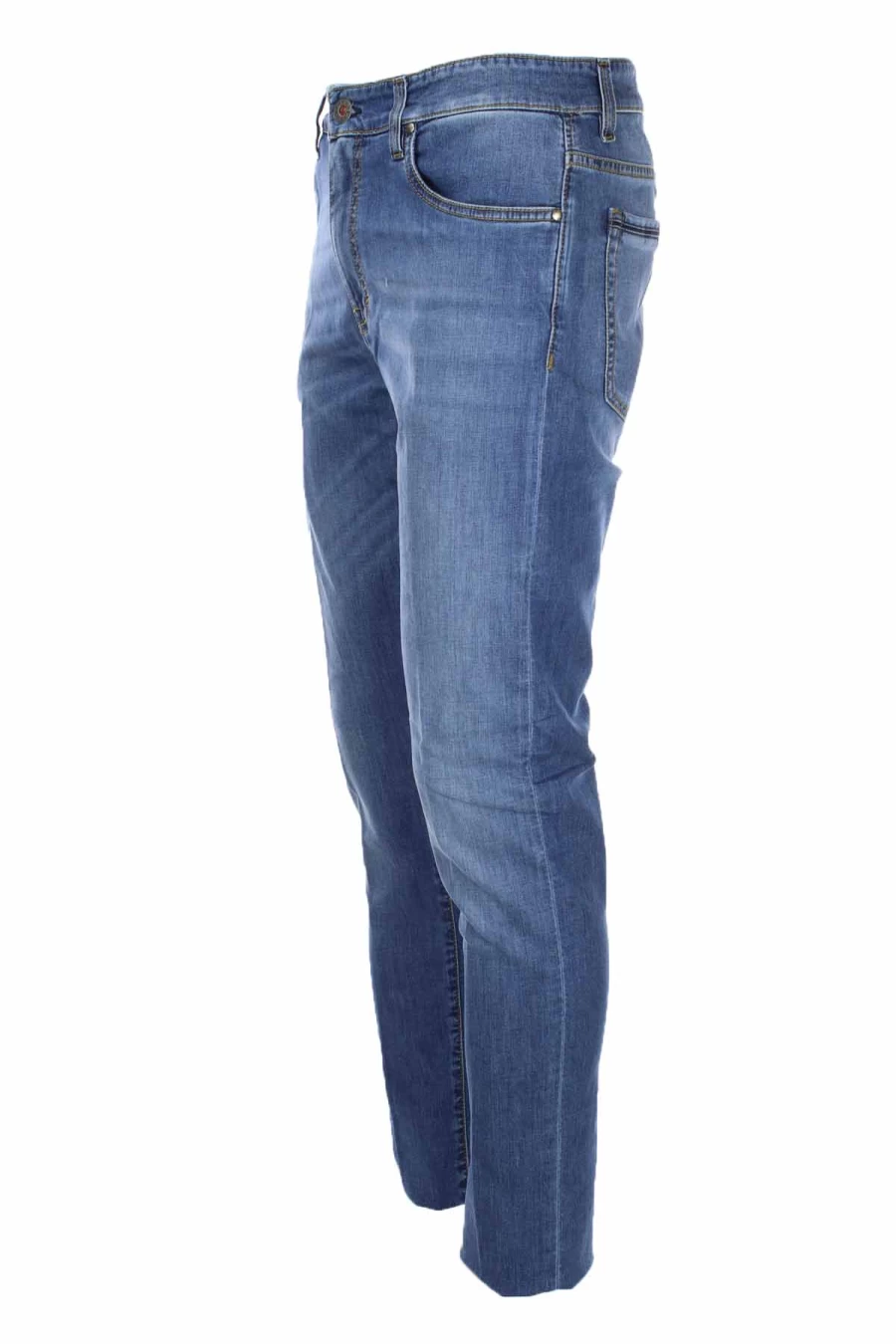 "Teleriazed Lightweight Denim Jeans for Men - 5 Pocket Comfort Fit - Prestigemodauomo Collection"