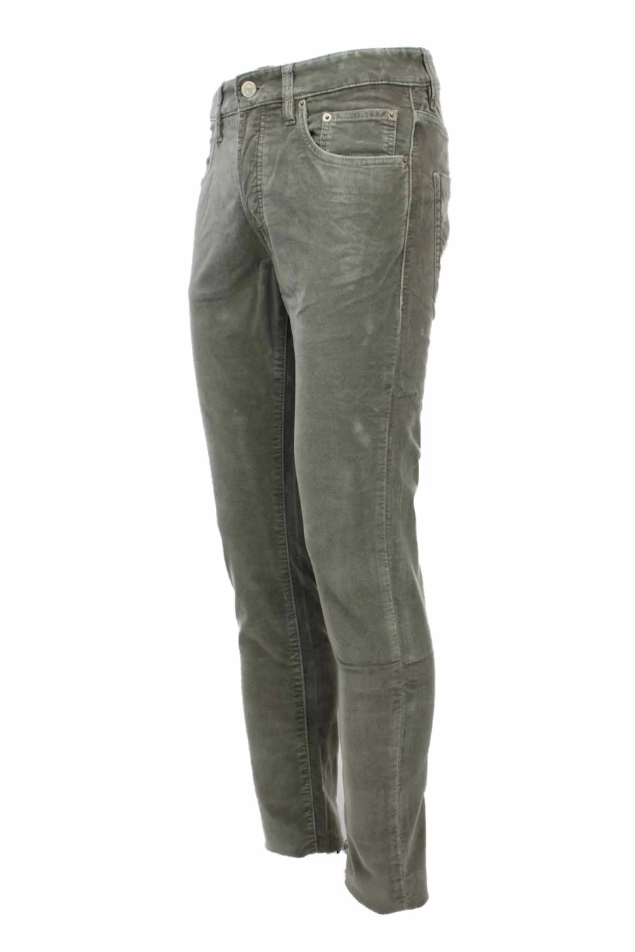 Seville Diagonal Stretch Velvet Trousers for Men - Premium Comfort & Style