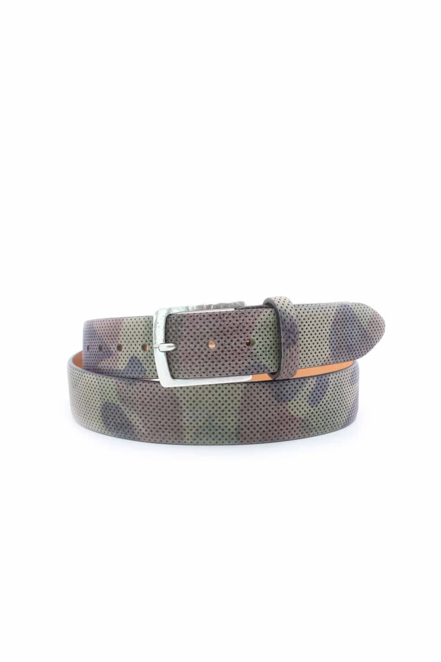 "Paolo da Ponte Genuine Leather Camouflage Belt for Men – Prestigemodauomo"