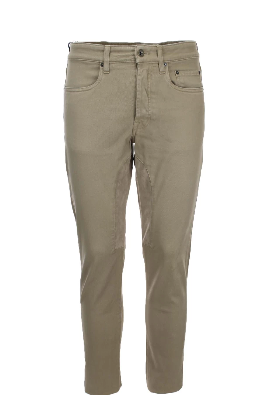 "Seville Siviglia Men's Trousers with Alcantara Patch - Prestigemodauomo Collection"