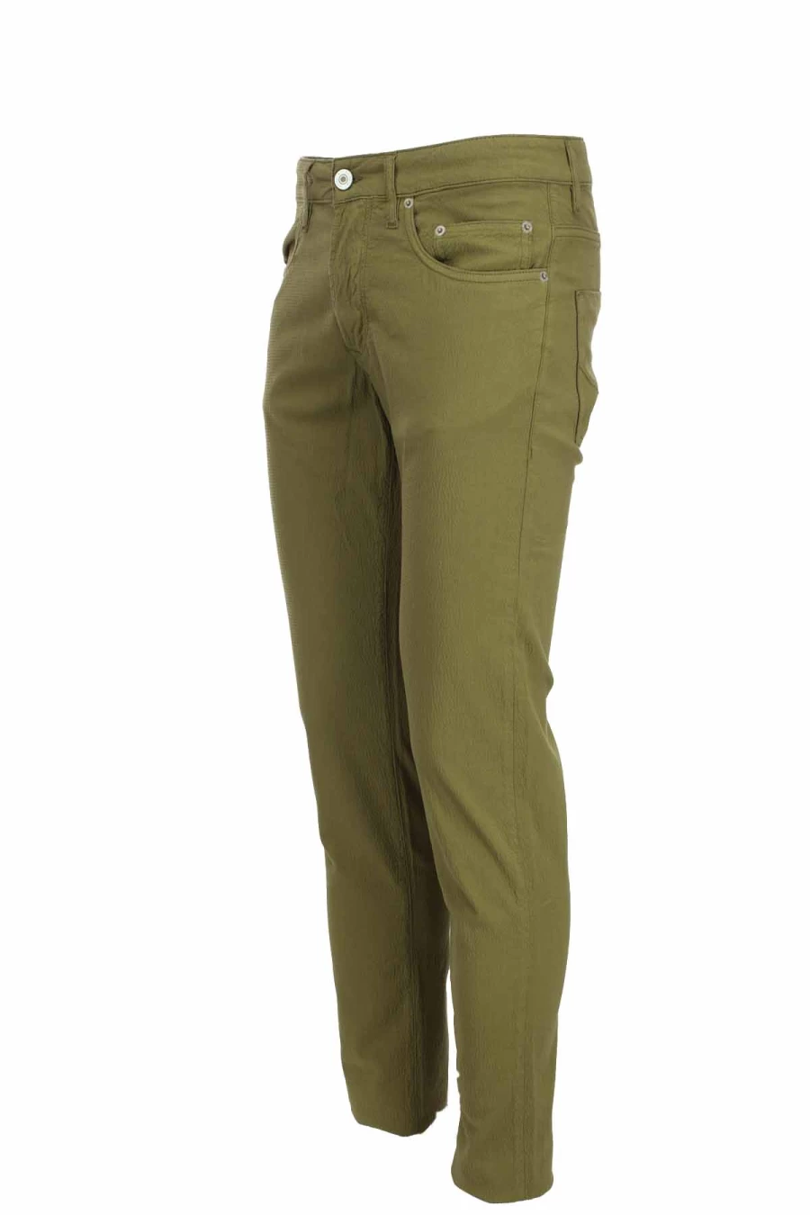 Seville Men's 5-Pocket Stretch Cotton Linen Trousers - Comfortable & Stylish Casual Pants