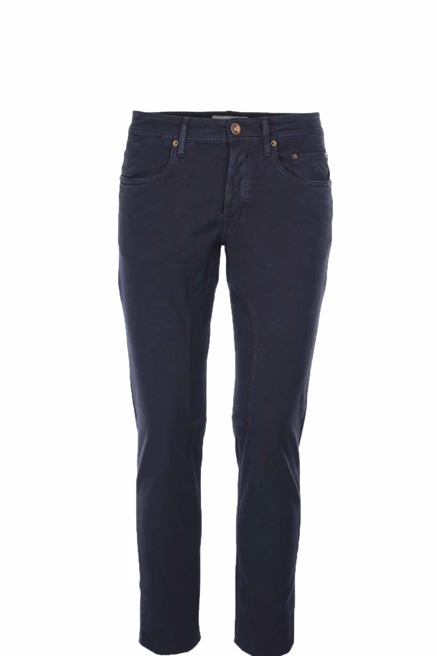 Seville Men's Stretch Cotton Pocket Trousers with Patches - Prestigemodauomo Collection
