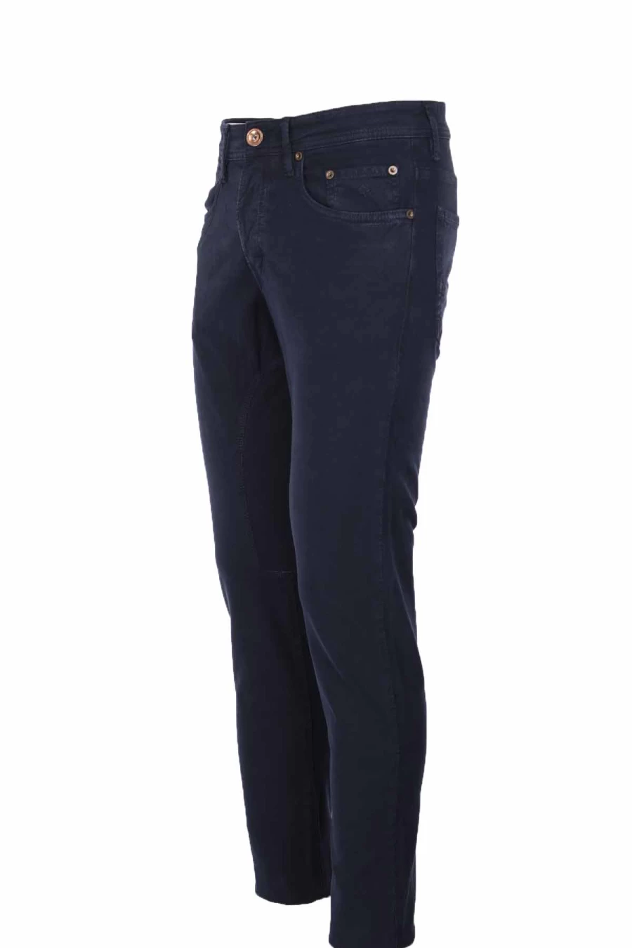 Seville Men's Stretch Cotton Pocket Trousers with Patches - Prestigemodauomo Collection
