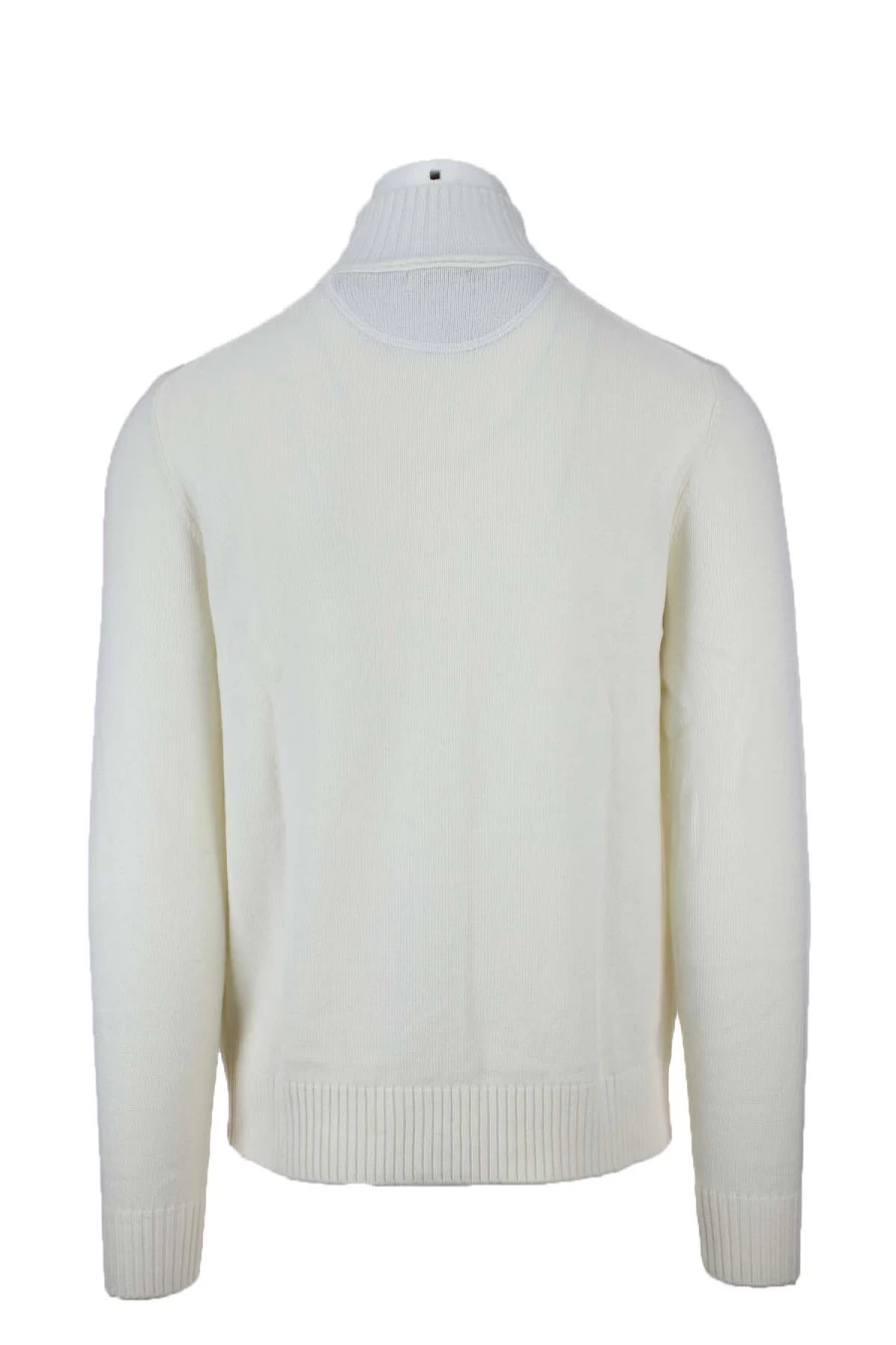 "Sun68 Men's High Neck Button-Up Cardigan Sweater - Premium Knit Pullover"