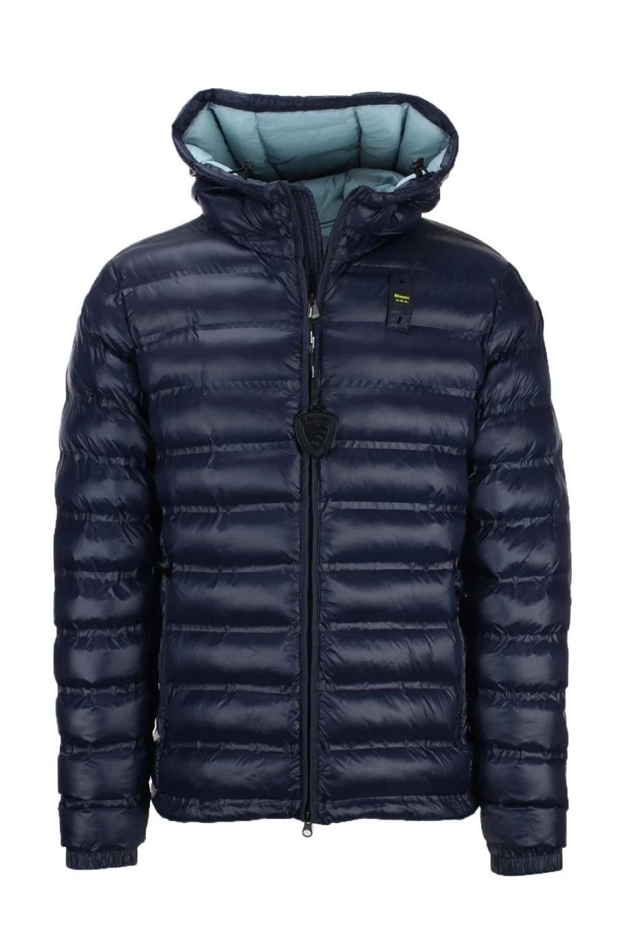 BLAUER Men's Lightweight Eco-Friendly Down Jacket - 100g Premium Warm Winter Coat - Prestigemodauomo Collection
