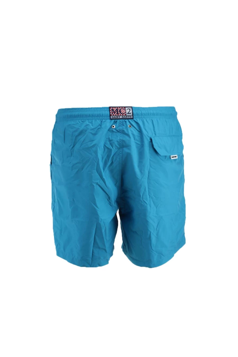Saint Barth MC2 Men's Solid Color Swimwear | Pantone-Inspired Design | Prestigemodauomo Collection