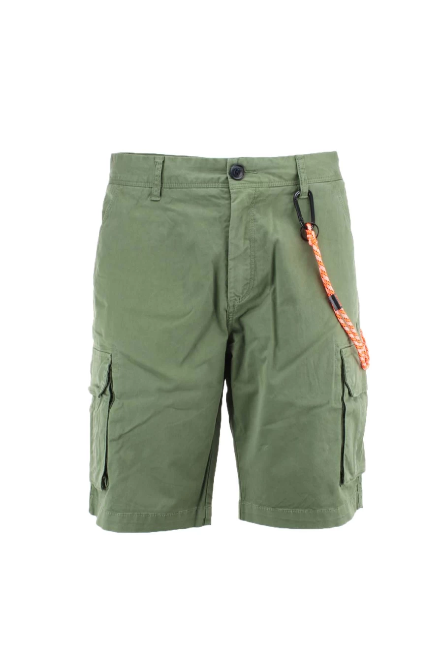 SUN68 Men's Bermuda Cargo Shorts - Prestigemodauomo - Lightweight Summer Trousers