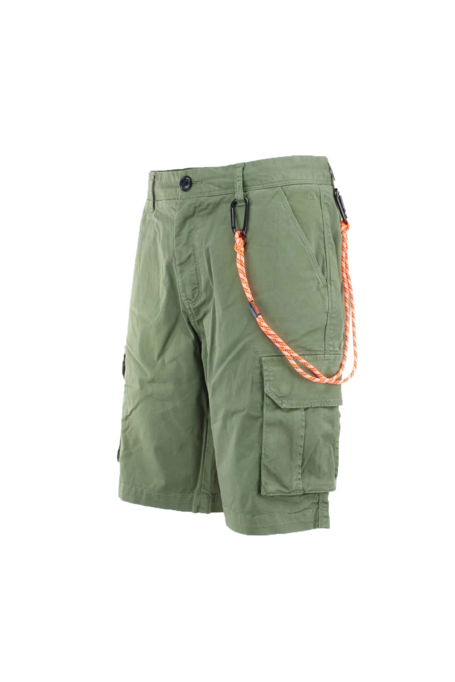 SUN68 Men's Bermuda Cargo Shorts - Prestigemodauomo - Lightweight Summer Trousers