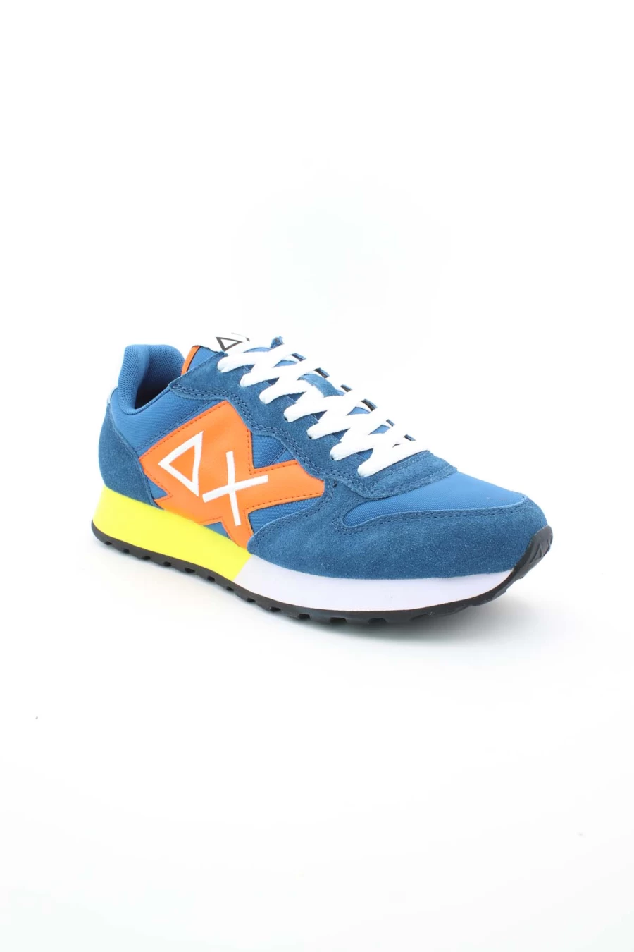 SUN68 Men's Jaki Nylon Solid Color Sneakers - Lightweight Comfortable Casual Shoes