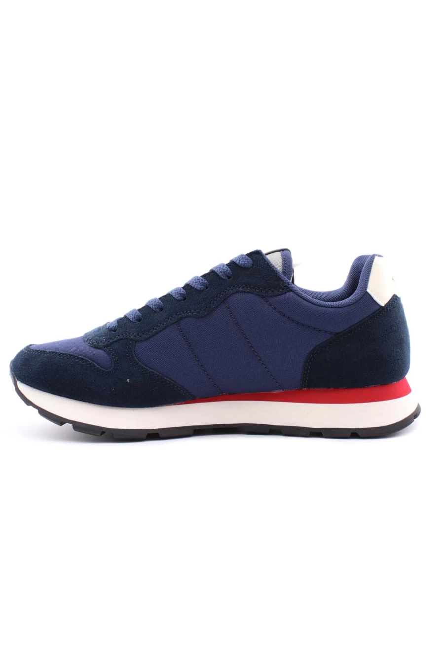 SUN68 Men's Solid Nylon Sneakers - Tom Prestige Collection - Lightweight Comfortable Casual Shoes