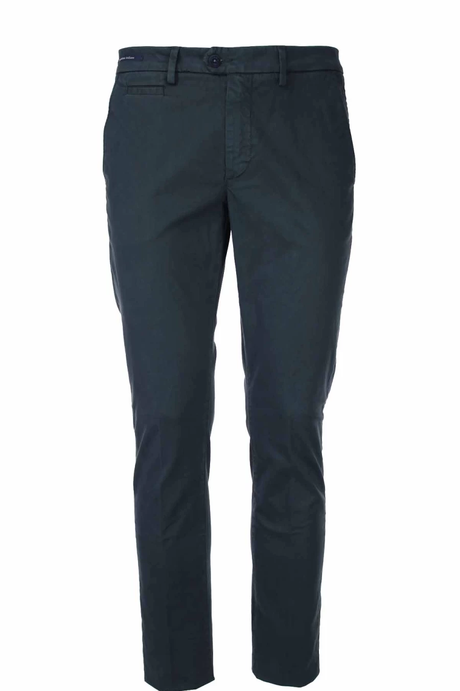 "Teleriazed Men's Stretch Cotton Satin Chino Trousers - Prestigemodauomo Collection"
