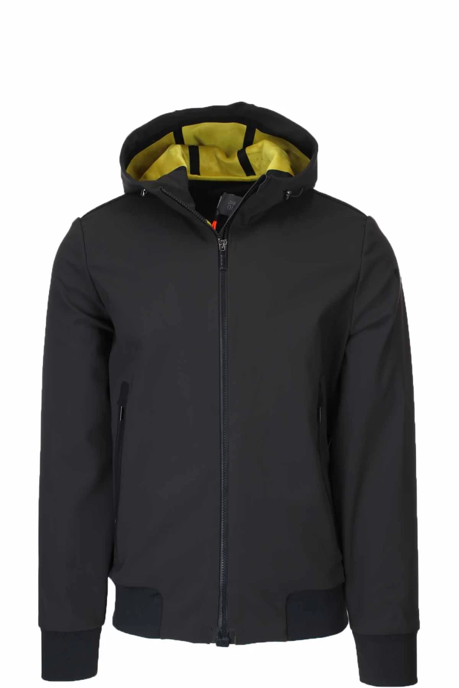 RRD Men's Winter Bomber Jacket with Hood - Thermo Insulated Hooded Coat - Prestigemodauomo