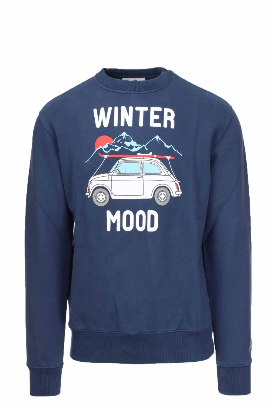 Saint Barth MC2 Winter Mood Crewneck Sweatshirt - Premium Cotton Comfort - Casual Streetwear Pullover