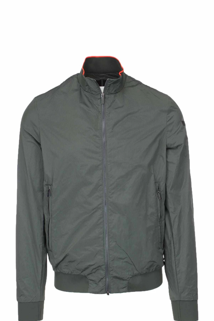 RRD Men's Urban Microstriped Nylon Bomber Jacket | Prestigemodauomo Collection