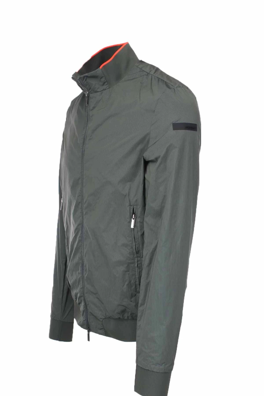 RRD Men's Urban Microstriped Nylon Bomber Jacket | Prestigemodauomo Collection