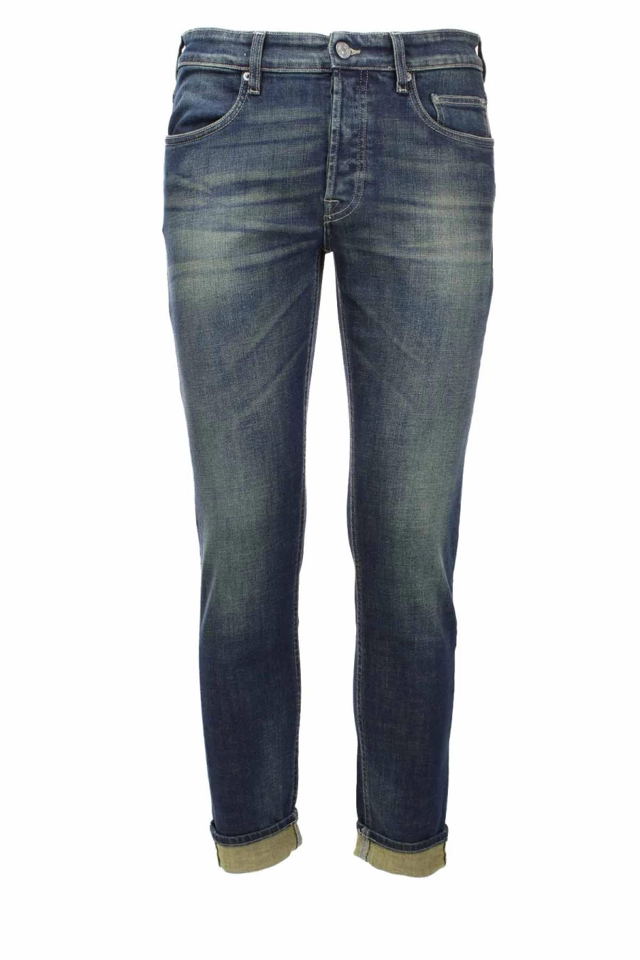 Seville Men's Premium 5-Pocket Denim Jeans - Siviglia Collection by Prestigemodauomo