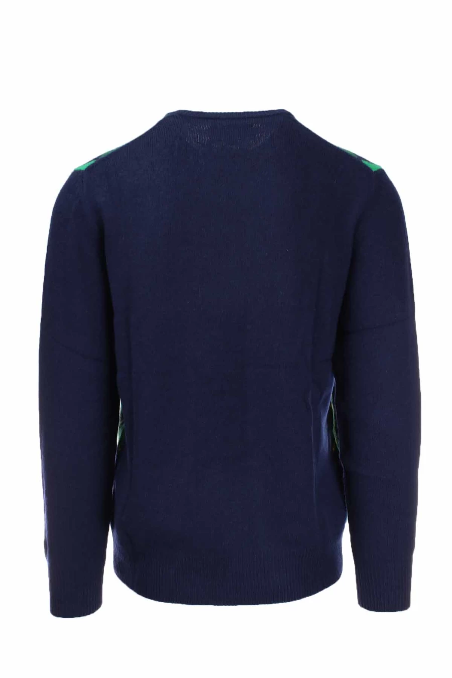 Saint Barth MC2 Men's Diamond Pattern Knit Sweater - St. Moritz Collection