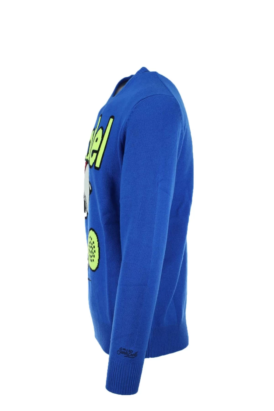 Saint Barth MC2 Wool Padel Sweater - Crew Neck Pullover - Prestigemodauomo Collection