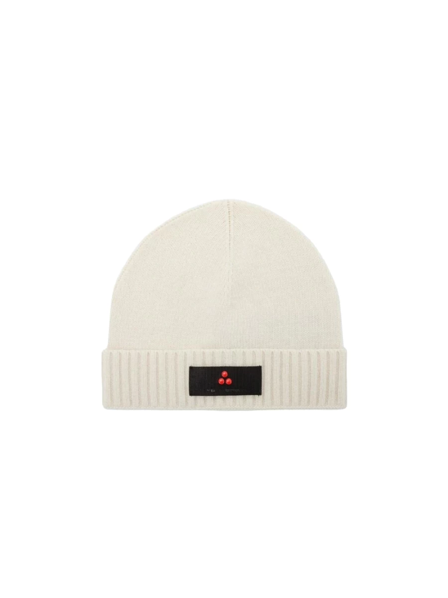 Peuterey Wool Cap With Cuff - Winter Beanie for Men & Women - Premium Knit Hat