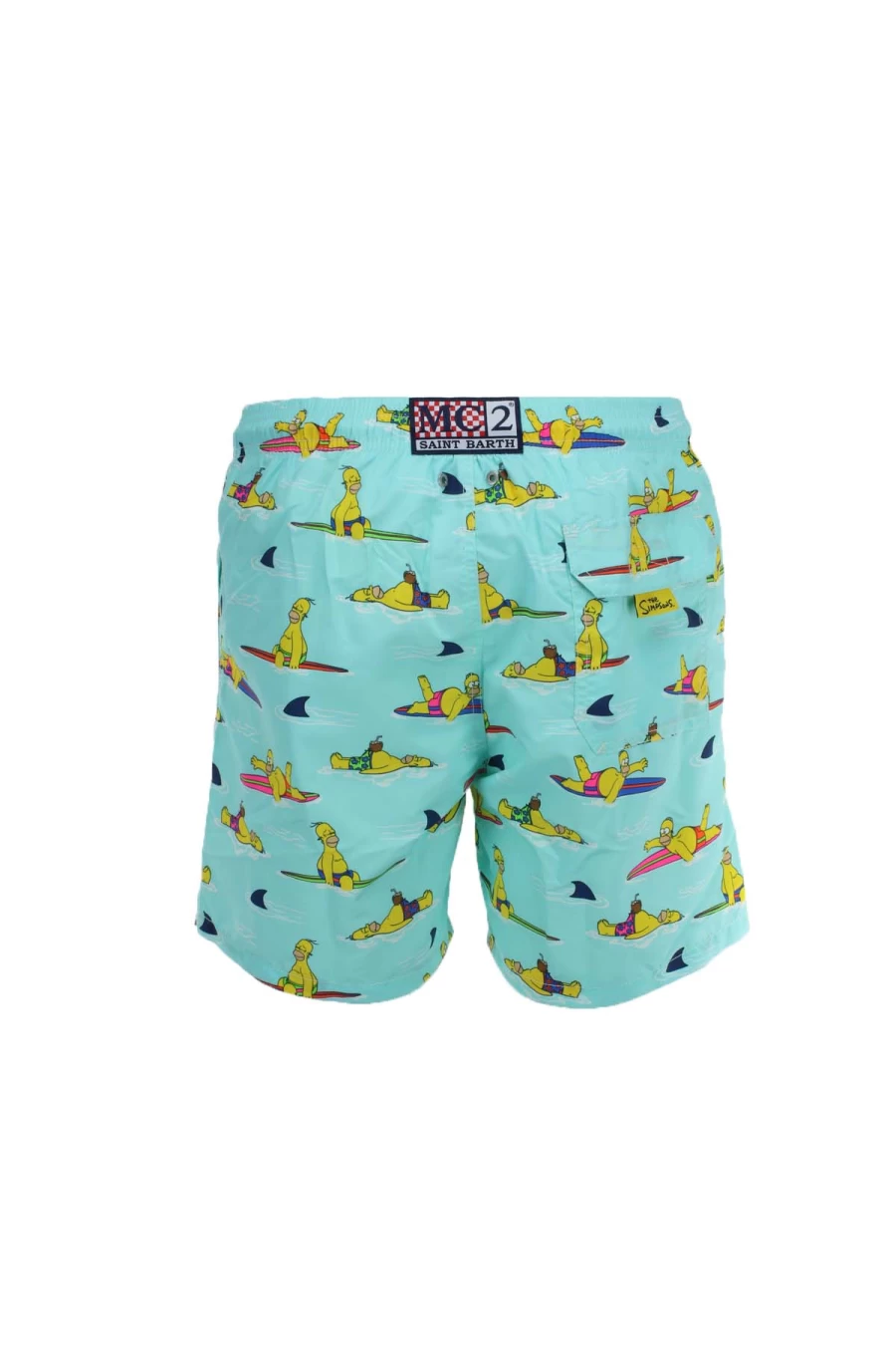 Saint Barth MC2 Men's Simpson Surf Swimsuit - Prestigemodauomo Beach Shorts