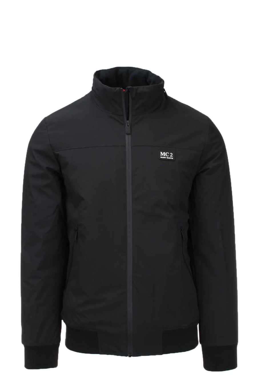 Saint Barth MC2 Men's Bomber Jacket with Wool Teddy Bear Lining - Prestigemodauomo