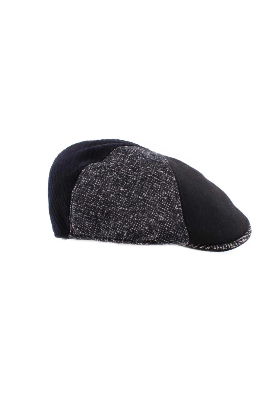 MARONE 1881 Rio Model Brown Wool Patch Hat - PrestigeModaUomo Collection