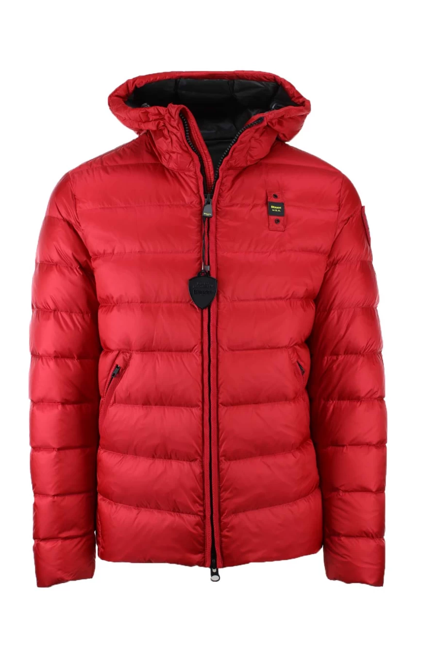 BLAUER Men's Premium Down Hooded Jacket - Warm Winter Coat - Prestigemodauomo Collection