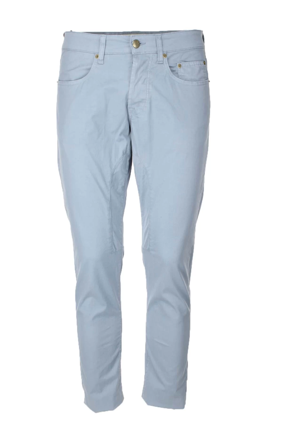 Seville Men's Cotton Satin 5-Pocket Trousers - Siviglia Collection - Prestigemodauomo