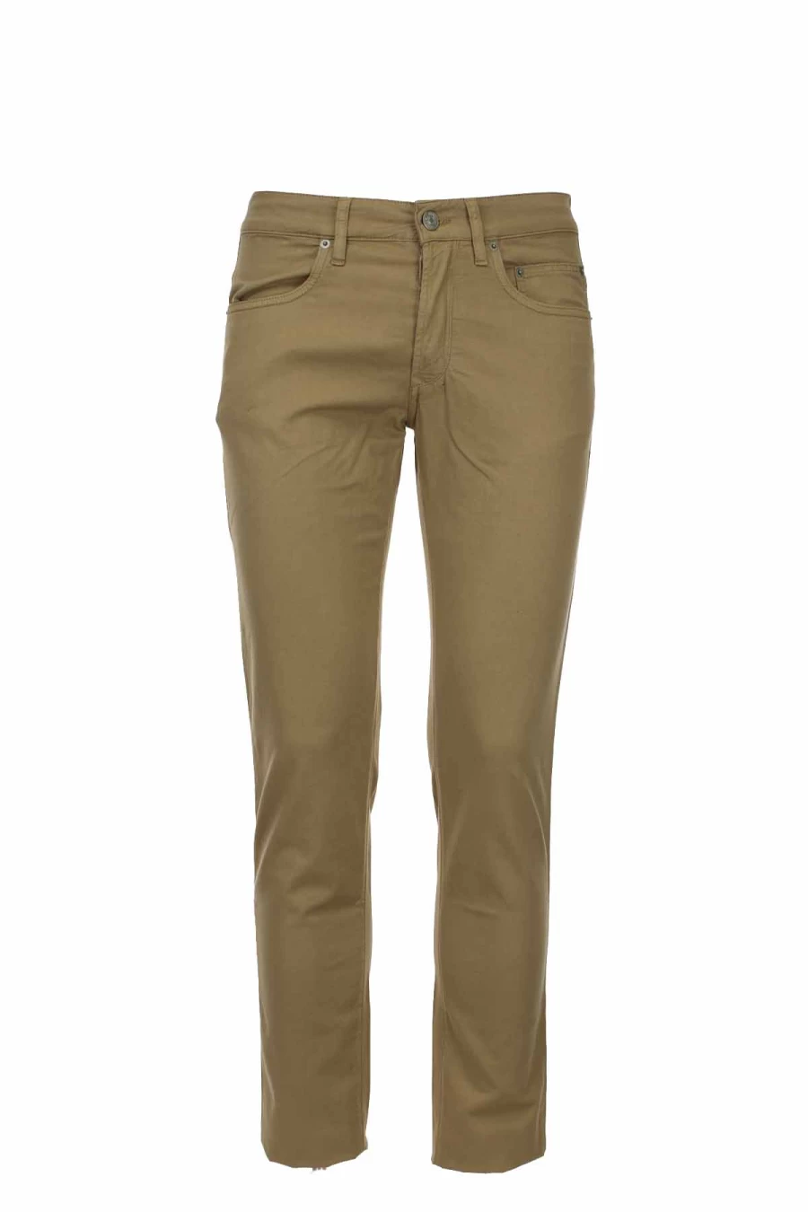 Seville Men's 5 Pocket Stretch Cotton Linen Trousers - Siviglia - Prestigemodauomo Comfort Pants