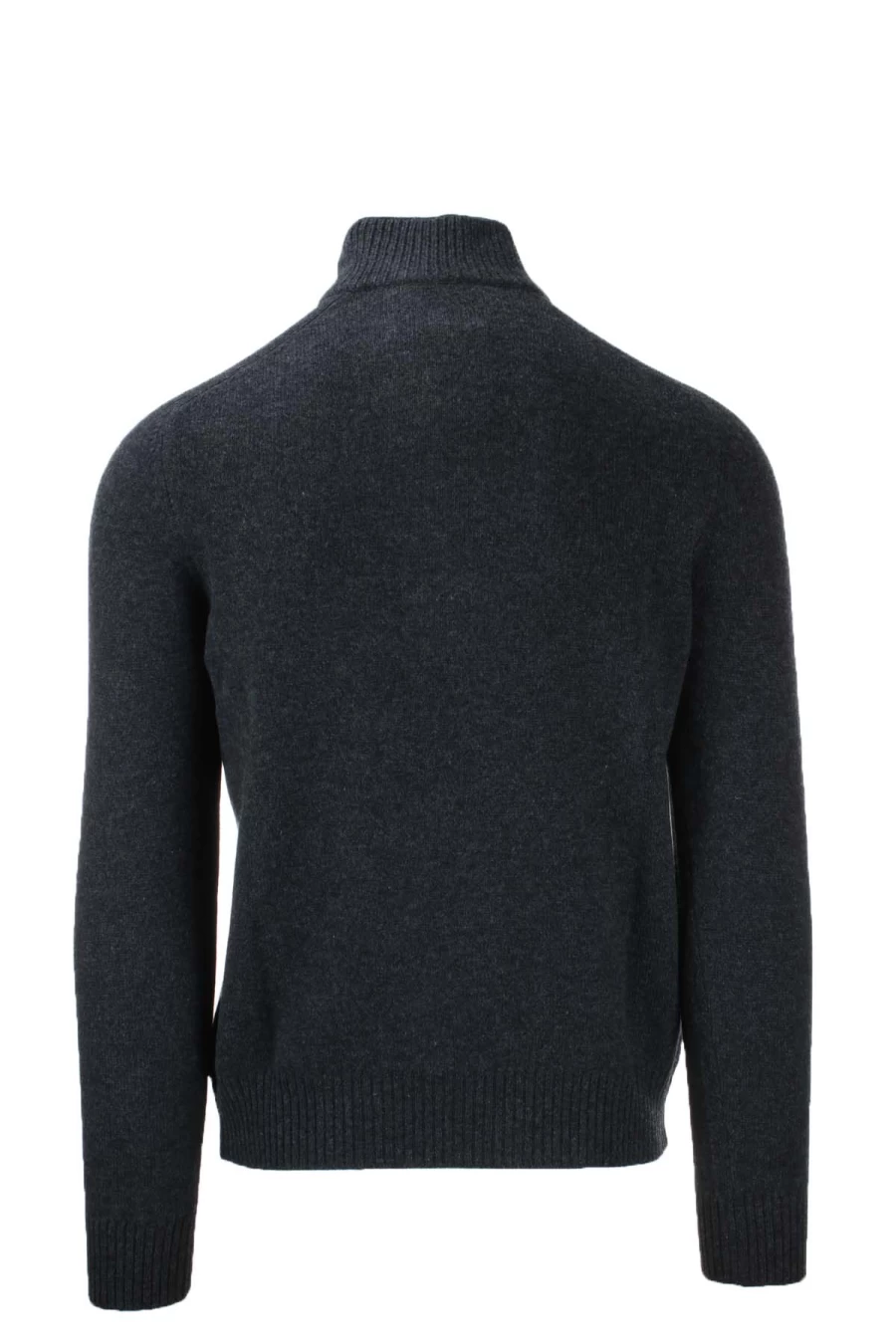 Gran Sasso Men's Lupo Zip Wool Sweater - Premium Italian Knitwear