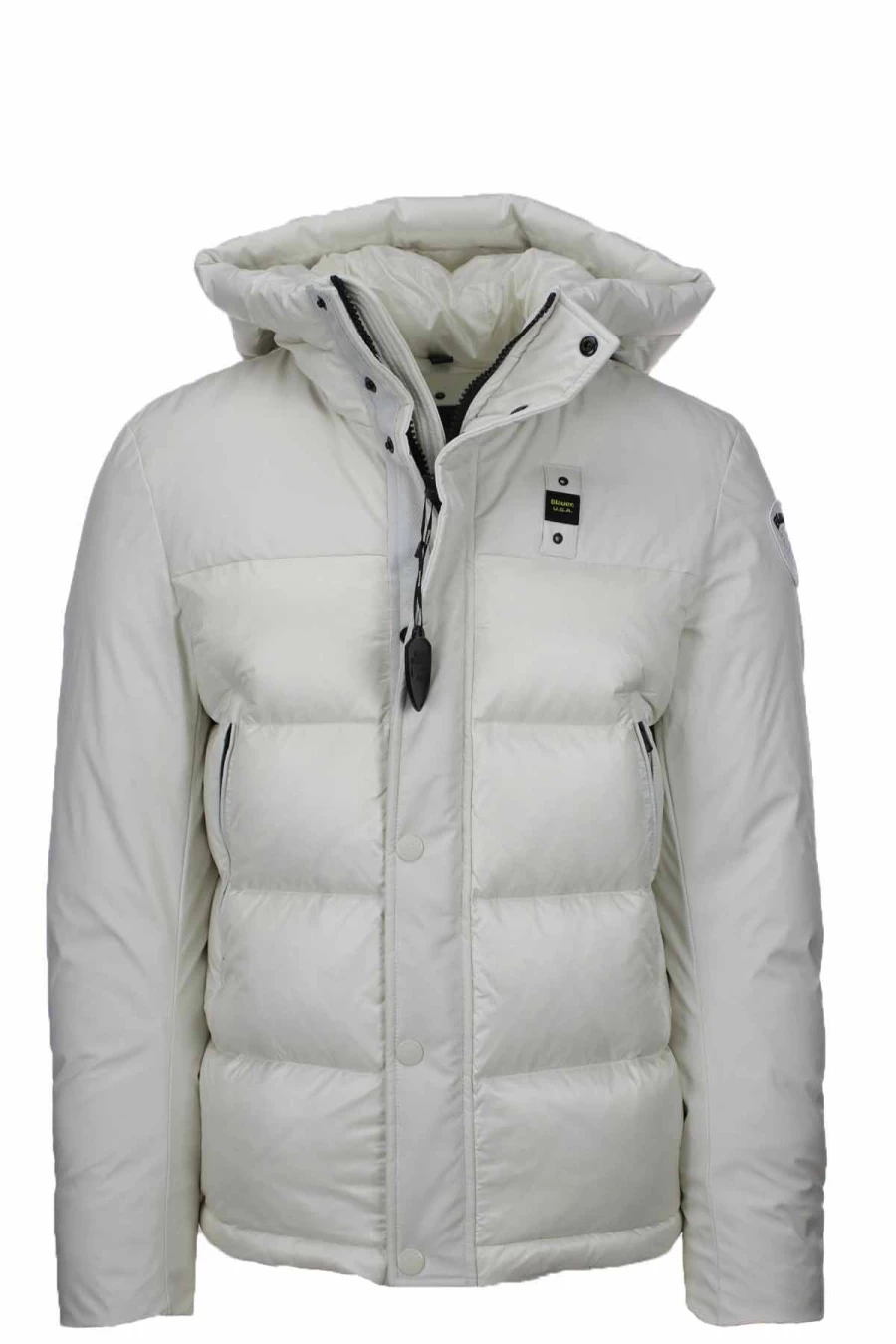 BLAUER Eduardo Double-Layer Hooded Down Jacket for Men - Premium Winter Coat