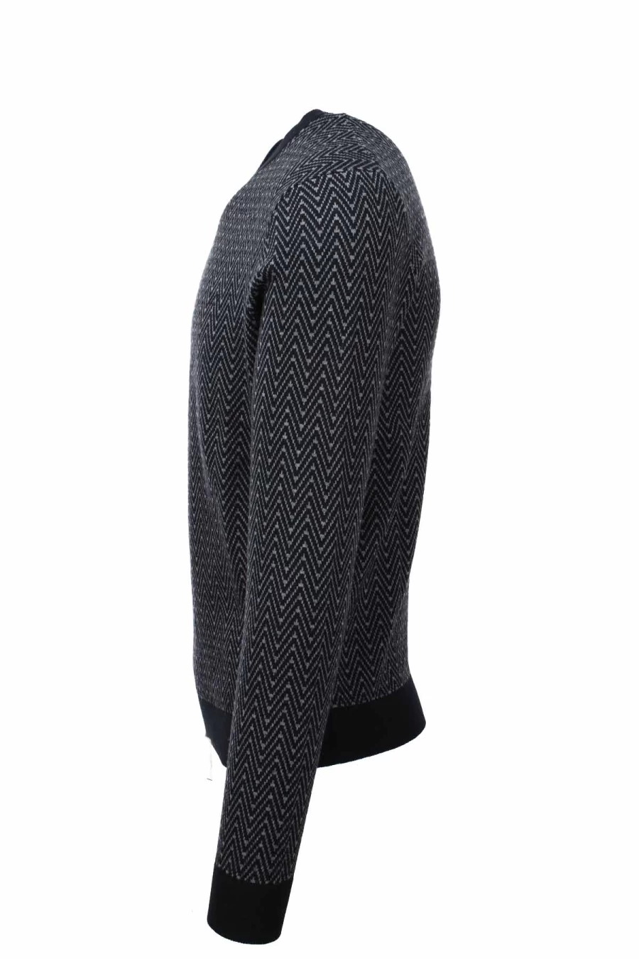 "SUN68 Men's Patterned Crew Neck Pullover Sweater - Prestigemodauomo Collection"