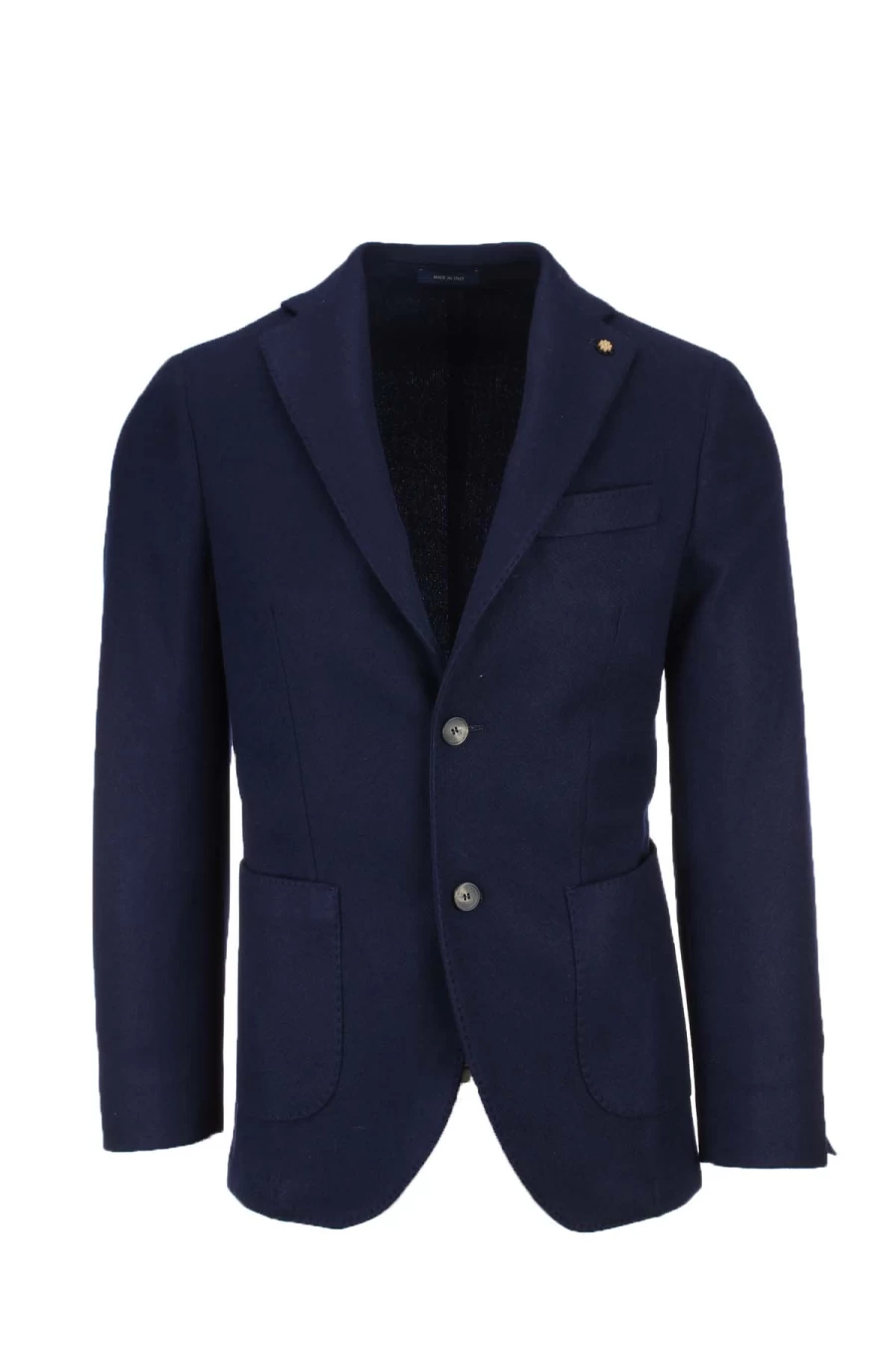 "Men's Wool Blend Single-Breasted Blazer Jacket | Domenico Tagliente | Prestige Moda Uomo"