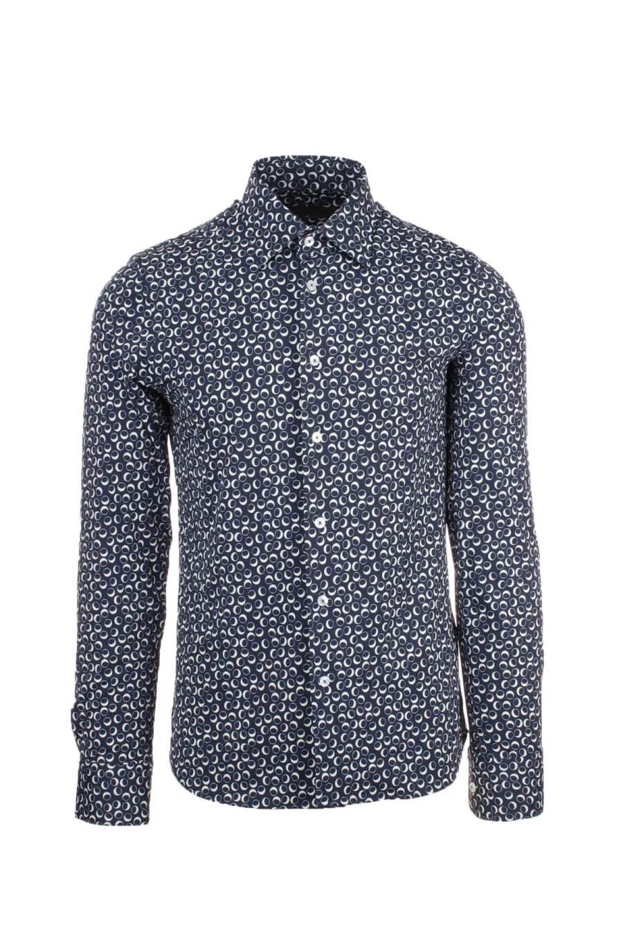 RRD Men's Patterned Technical Fabric Shirt - Stylish & Breathable - Prestigemodauomo Collection