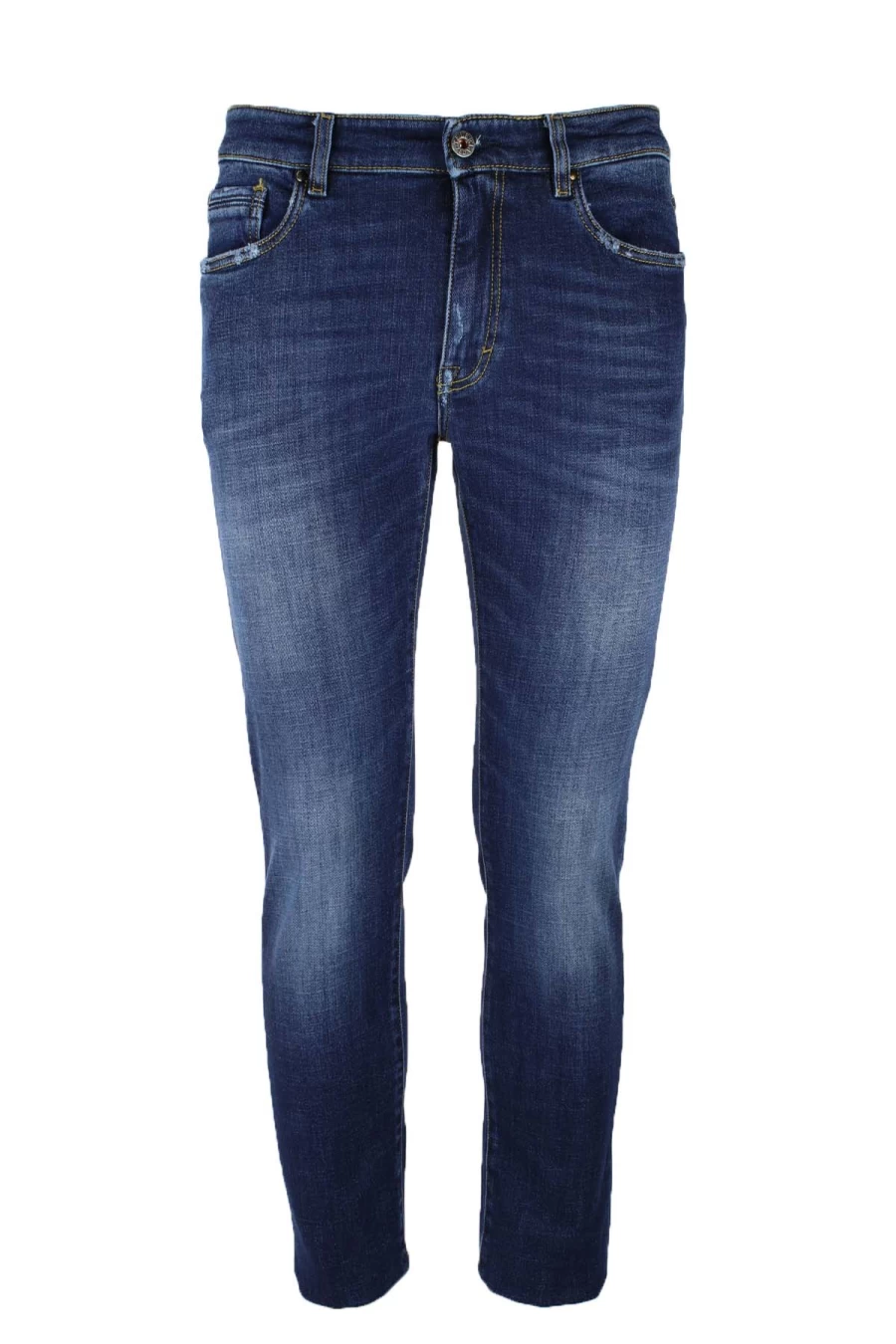 Teleriazed Men's 5 Pocket Stretch Denim Jeans - Prestigemodauomo Comfort Fit