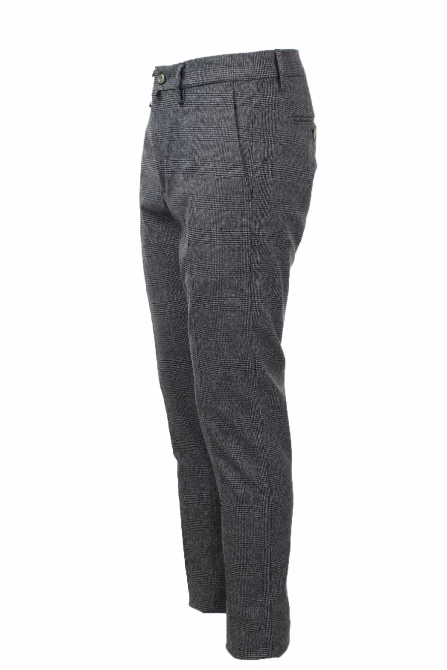 Seville Classic Checked Trousers for Men - Premium Siviglia Collection by Prestigemodauomo