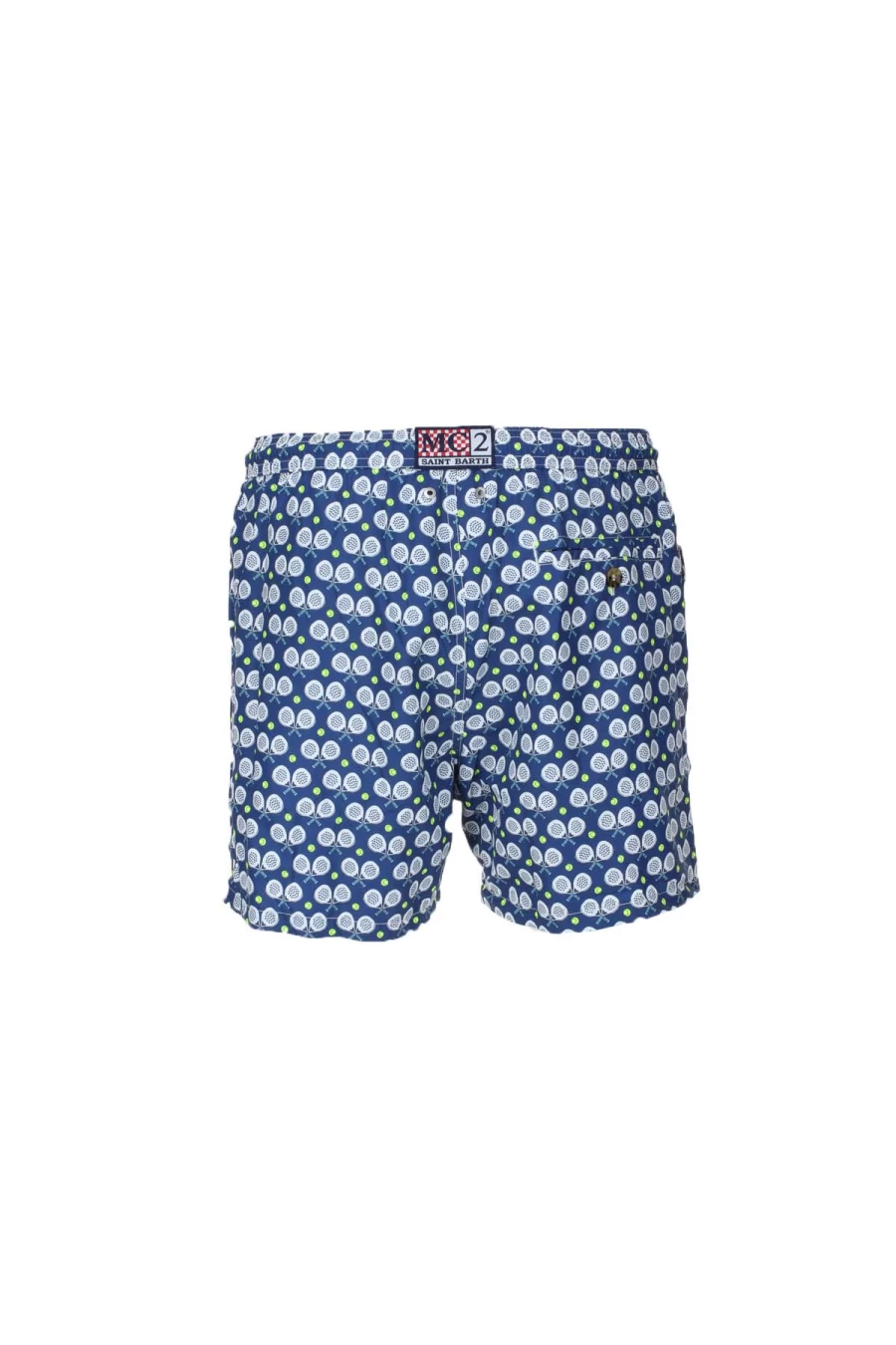 Saint Barth MC2 Men's Padel Match Costume Boxer - Premium Performance Underwear