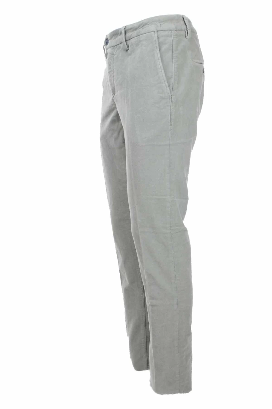 Teleriazed Diagonal Stretch Velvet Chino Trousers for Men - Premium Comfort & Style