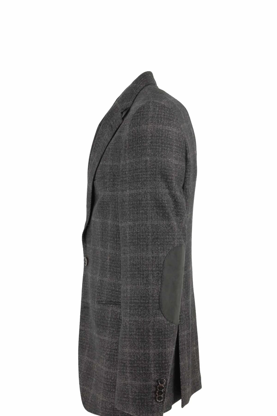 HUGO BOSS Men's Checked Wool Field Jacket - Premium Outerwear Coat