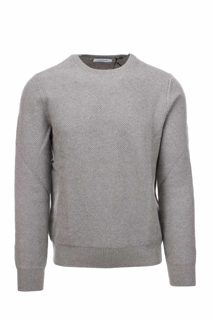 Gran Sasso Merino Wool Crew Neck Sweater - Premium Men's Pullover - Prestigemodauomo