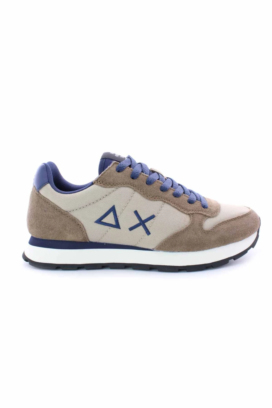 SUN68 Men's Tom Solid Nylon Sneakers - Lightweight Comfortable Casual Shoes