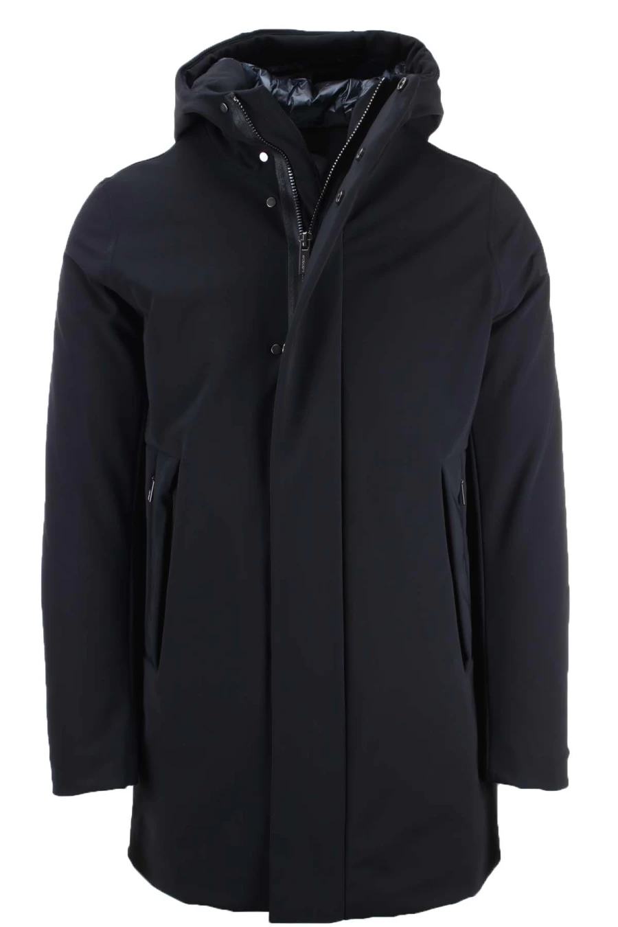 RRD Men's Winter Parka with Hood - Eskimo Style Coat - Prestigemodauomo