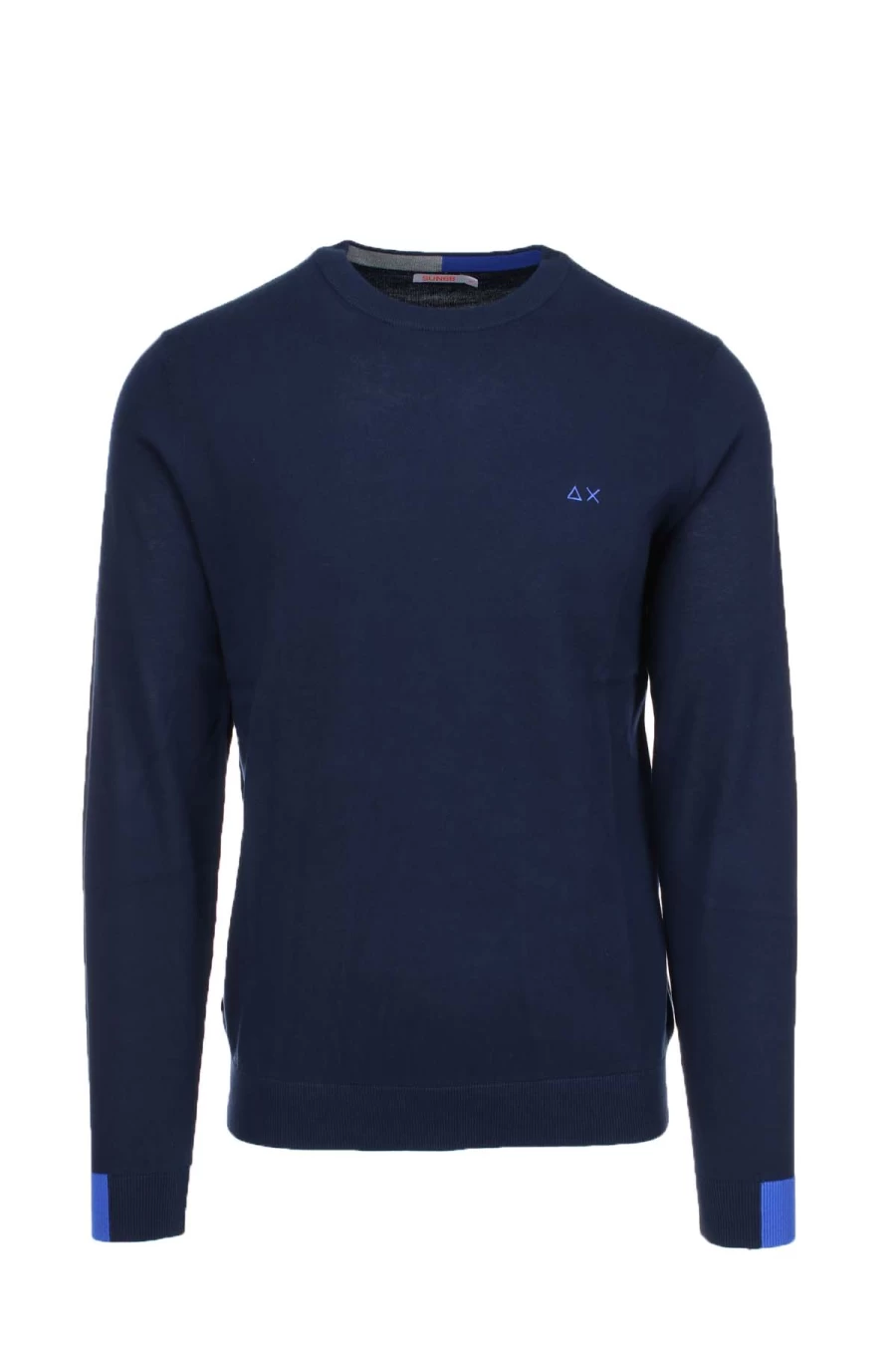 "Sun68 Men's Cotton Crew Neck Sweater - Soft Casual Knit Pullover - Prestigemodauomo Collection"