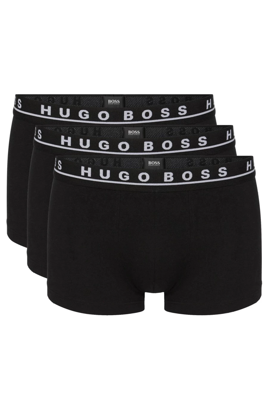 HUGO BOSS Men's Stretch Cotton Boxer Briefs - Comfortable Elastic Underwear
