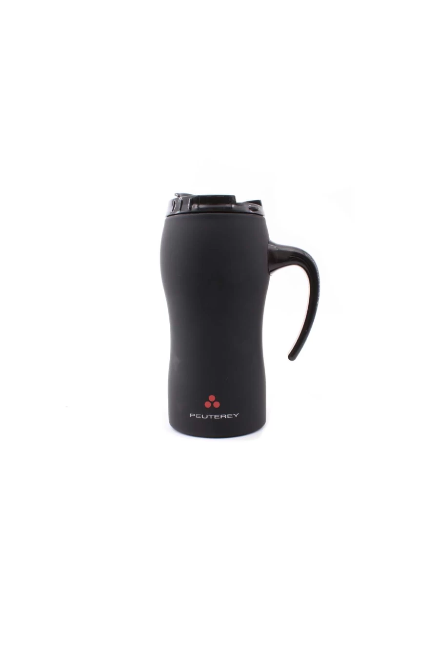 Peuterey Stainless Steel Thermal Mug with Handle - Insulated Travel Coffee Cup - Prestigemodauomo Collection