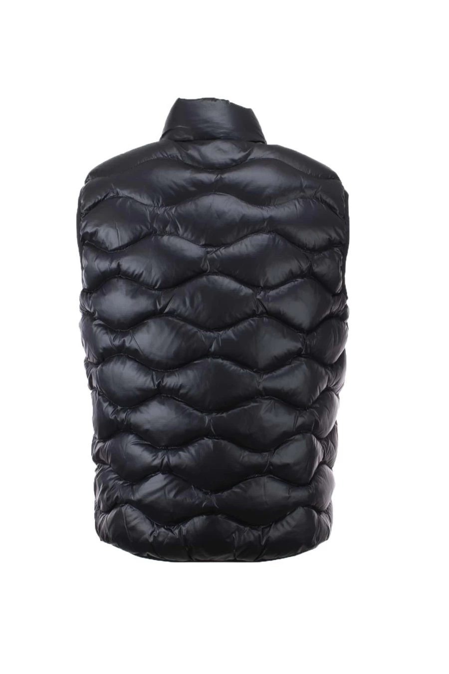 BLAUER Men's Sleeveless Wavy Stitch Detail Vest - Prestigemodauomo Collection