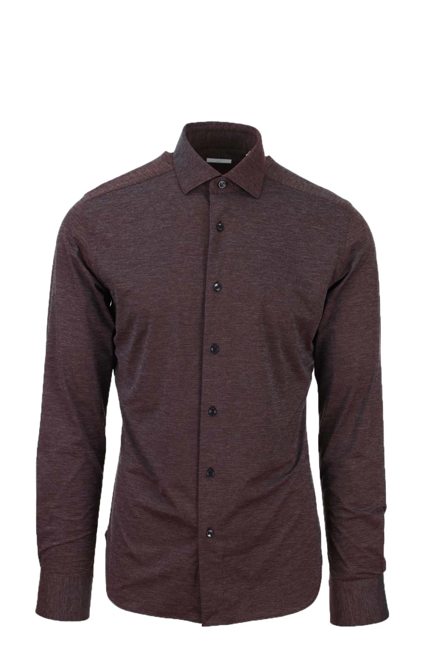 XACUS French Collar Active Technical Shirt for Men - Lightweight Performance Fabric